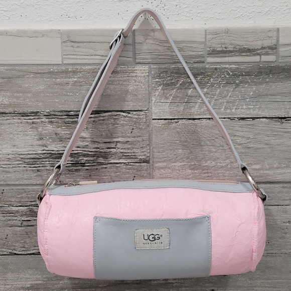 Vintage/Retro Refurbished UGG Australia Leather Barrel Style Handbag - Picture 2 of 16